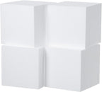 Crafare 4 Pack Craft Foam Blocks 6x6x6inch Polystyrene Brick Square for Arts School Projects Sculptures Floral Arrangements Modeling and Centerpieces