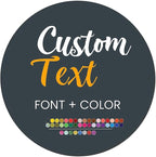 Custom Stickers for Weddings, Birthdays & Businesses - Personalized Labels with Your Logo - Waterproof, Fade and Heat Resistant - Pack of 100-1000 (Custom Text, 4 Inch)