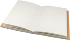 Kraft Cover Drawing Notebook & Sketchbook – Set of 2 Blank Plain Sketch Books – 125g Thick Paper A5 Size, 150x210mm Paper Ideal for Drawing & Sketching- 128 sheets/256 pages – 180 Degree Opening, 2pcs