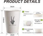 SharkBliss RIP Thirties Party Supplies 480 PCS – Paper Cocktail Napkins Party Cups Water Bottle Labels Toothpick Flags Drinking Straws Gift Tags Forks Plates for Death to My 30s 40th Birthday