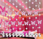 Fushing 20Pcs Chandelier Crystals, Clear Teardrop Crystal Chandelier Pendants Parts Beads, Hanging Crystals for Chandeliers (76mm, Clear)