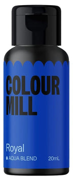 Colour Mill Aqua Blend Water-Based Food Coloring, 20 Milliliters Royal