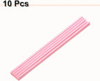 HARFINGTON 10pcs Hot Glue Sticks 0.28" Dia x 11.81" Long EVA Mini Hot Melt Adhesive Glue Stick for Hot Melt Gun Wood Plastic Glass Flowers Fabrics Foam, Pink