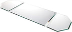 Plymor 36" x 12" Runner Set, 5mm Thick Beveled Glass Mirror