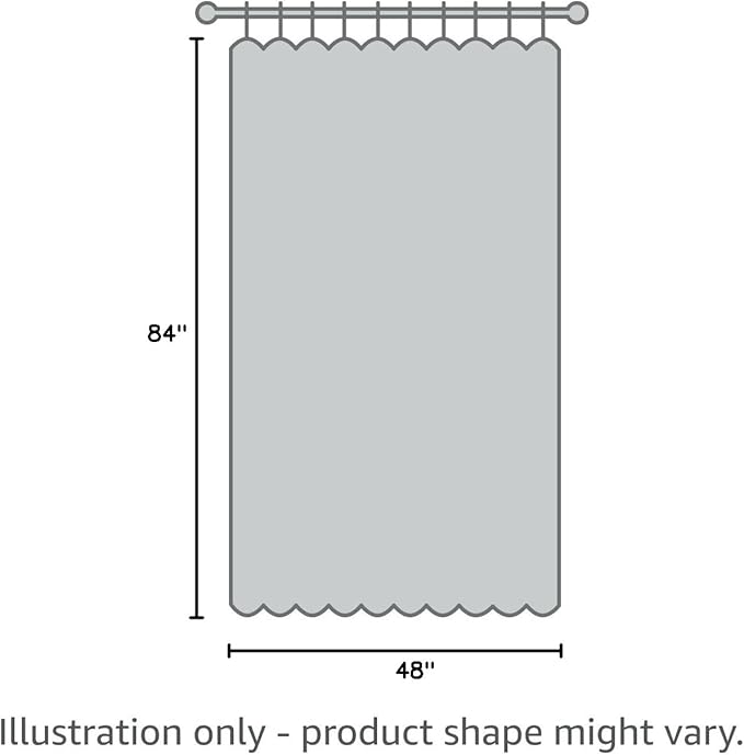 Window Beige Sheer Curtains 48 Inches Width 84 Inches Long 2 Panels Sheer Curtains Clear Curtains Basic Rod Pocket Panel for Home/Living Room/Bedroom/Kids Room