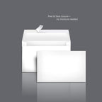 Amazon Basics A9 Blank Invitation Envelopes with Peel and Seal Closure, 5-3/4 x 8-3/4 Inches, White - Pack of 100
