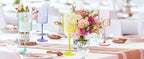 Ciaell 4 Pack Plastic Wine Glasses - 10 Oz Plastic Wine Glasses with Stem - Disposable Wine Glasses Perfect for Parties & Weddings & Poolside & Outdoors & Camping(Pink Green Purple Yellow)