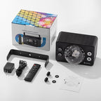 Disco Ball Light Party Lights DJ Disco Lights LED Stage Strobe Light Sound Activated with Remote Control for for Parties Xmas Club Bar Gift Birthday Rave Holiday Christmas Dance Room