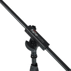 Gator Frameworks Standard Tripod Microphone Stand with Boom Arm,3/8" and 5/8" Adapters, (GFW-MIC-2010)