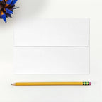 LUXPaper A7 Invitation Envelopes | Peel & Press | 5 1/4" x 7 1/4" | Crystal Metallic | 80lb. Text | 50 Qty