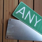 Custom Signs Outdoor Metal, Personalized Street Sign for Home Bar Wall Decor, 6x24 Inches, Indoor/Outdoor Use, Fade Resistant .040 Aluminum