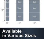 Made in USA - Custom Table Runner with Business Logo 12"x72" to 36"x72", Personalized Table Banner for Events, Birthday, Wedding