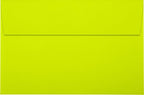 LUXPaper A9 Invitation Envelopes | Peel & Press | 5 3/4" x 8 3/4" | Wasabi Green | 80lb. Text | 50 Qty