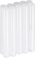 HARFINGTON 10pcs Hot Glue Sticks 0.43" Dia x 3.94" Long EVA Mini Hot Melt Adhesive Glue Stick for Hot Melt Gun Wood Plastic Glass Flowers Fabrics Foam, Clear