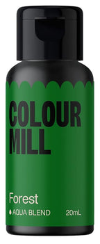 Colour Mill Aqua Blend Water-Based Food Coloring, 20 Milliliters Forest