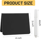 20Pcs V-Shaped Mini Chalkboard Signs for Food,Tabletop Food Labels for Party Buffet,Table Chalkboard Signs for Weddings,Birthday,Parties,Carnival Prom Activities