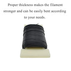 HAHIYO 22Gauge Black Wire - 1Roll, 38Yards (115Feet) Flexible Floral Wire for Crafts, Christmas Wreaths, Tree & Flower Arrangement, Wedding DIY