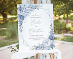 Sage Wedding Welcome Sign Template | Printable Greenery Gold Welcome Sign | Eucalyptus Wedding Welcome Board | Wedding Signs for Ceremony