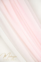 Artificial Arch Flowers Kit(Pack of 4),2Pcs Artificial Flower Arch Decor, 2Pcs Drapes, Ceremony and Reception Background Rose Decoration, Flamingo Pink Rose Floral Outdoor Party Decor