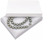 TheDisplayGuys - 25-Pack #53 Kraft Paper Cardboard Gift Boxes/Jewelry Cases w. Cotton Padding & Lid - Matte White - (5.4" x 3.9" x 1.0")
