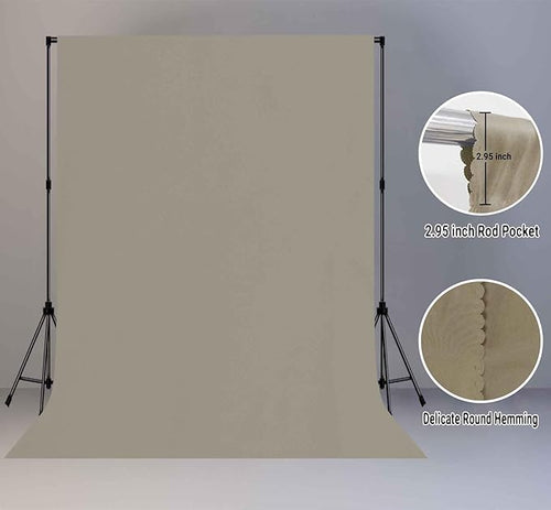 10x20FT Large Gray Screen Backdrop Photo Background, Pure Grey Color, Professional Photography Video Studio, Events, Streaming, Games, Live Streaming
