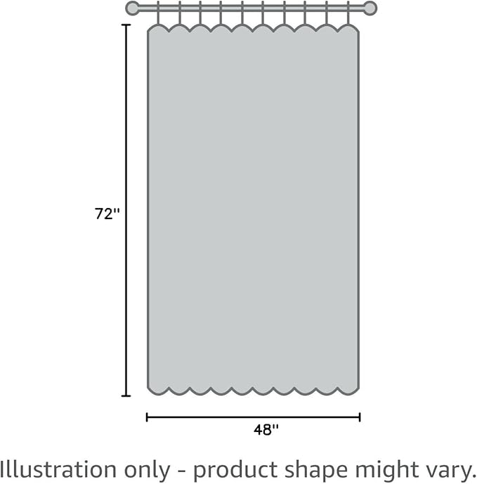 Window Ivory Sheer Curtains 48 x 72 Inches 2 Panels - Clear Basic Rod Pocket Panel for Home, Living Room, Bedroom, Kids Room