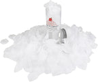 CODE FLORIST 1100 PCS White Silk Rose Petals for Valentine's Day,Romantic Night,Wedding,Proposal Anniversary Flower Decorations(Separated,Scented)