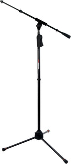Gator Frameworks Deluxe Tripod Microphone Stand with Clutch Height Adjustment and Telescopic Boom Arm, (GFW-MIC-2120)