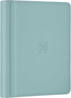 Trading Card Binder, Card Binder 9 Pocket for Trading Cards, Holds 540 Cards, Zippered Premium Card Collection Binder Album for Game Card, Sports Card, Yugioh, MTG (Sky Blue)
