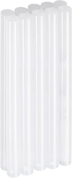 HARFINGTON 10pcs Hot Glue Sticks 0.43" Dia x 5.91" Long EVA Mini Hot Melt Adhesive Glue Stick for Hot Melt Gun Wood Plastic Glass Flowers Fabrics Foam, Clear
