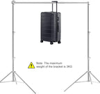 Stainless Steel Backdrop Stand 9.5ftx10ft Photo Stand for Backdrop Video Adjustable Background Support Stands for Portrait & Studio Photography, Photoshoot, Parties, Baby Shower, Birthday, Wedding