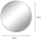 Super Z Outlet Round Mirror Wedding Table Centerpieces, 10 Pieces, 10" Inches