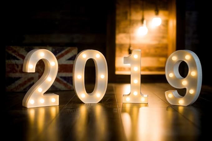 MUMUXI Marquee Light Up Letters | Large Light Up Numbers | Battery Powered and Bright with Every Letter of the Alphabet | For Wedding, Birthday, Party, Celebration, Christmas or Home Decoration (0)
