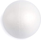 Juvale Styrofoam Balls - 6-Inch, White, Pack of 2 - Smooth Foam Spheres for Crafts & Painting - Foam Craft Balls & DIY Project Supplies