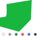 ISSUNTEX 5X7 ft Background Muslin Backdrop, Photo Studio, Collapsible High Density Screen for Video Photography and Television-Green