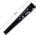 DeFlare | Cosmic Zodiac Rave Fan | Zodiac Sign Hand Fan | Astrology Rave Fan | Hand Fan | Large Rave Fan | Large Clacking Fan