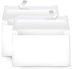 Amazon Basics A9 Blank Invitation Envelopes with Peel and Seal Closure, 5-3/4 x 8-3/4 Inches, White - Pack of 100
