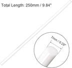 uxcell 20pcs Hot Glue Sticks for Glue Gun 7mm/0.28-inch x 10-inch Mini Hot Melt Adhesive Glue Stick White