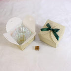 WEWILUCK Small Gift Boxes for Presents, Gold Glitter Christmas Gift Boxes Bulk for Women, Man, Empty Square Gift Box for Gifts Widely Used in Various Occasions(4.75” x 4.75” x 3.53”)