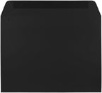 JAM PAPER 9 x 12 Booklet Premium Envelopes - Smooth Black - 100/Pack