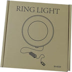 Video Conference Lighting Kit, Ring Light Clip on Laptop Monitor, 6" Dimmable LED Circle Selfie Light for Zoom Meeting/Remote Working/Zoom Calls/Live Streaming/Video Recording