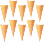 LUOZZY 10PCS Ice Cream Cone Flower Bouquet Wrapping Paper Petal Cones For Special Occasions 48x35cm Floral Arrangement Material For Pretty Bouquets