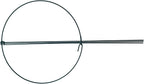 14" Wide x 24" High Peony Cage Rings Garden Plant Support Brace, Pack of 10 Round Metal Plant Stakes Rings, Strong Large Garden Supports for Flowers, Peonies, Rose, Lily
