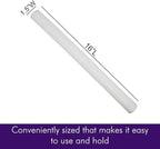 Pack of 12 Custom LED Party Foam Light Sticks Batons for Quinceaneras, Sweet 16, Bat Mitzvah, Parties, Birthdays, Guests, Party, Promotions 3 Color Lighting Modes Batteries 16"
