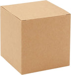 Juvale Bridesmaid Proposal Box - 100 Pack, Brown, 3 x 3 x 3 Inches - Mini Gift Boxes with Lids for Cookie & Candy