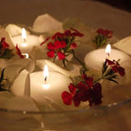 36 Floating Candles, Smoke-Free and odorless, Burning continuously for 8-10 Hours, White, 3-inch Floating Candles, Suitable for Valentine's Day, Weddings, Holidays, Home Decoration