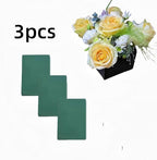 3 Pack Square Floral Foam Blocks – Strong Water Absorption & Moisture Retention, Easy to Cut & Shape, Wet & Dry Use, Ideal for Weddings, Parties, DIY Crafts, Florists & Home Decor