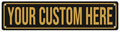 Custom Street Signs - Custom Signs Outdoor Metal Sign Customized Road Sign - Personalized Street Sign With Text Logo Photo For Office Business Workplace Home Bar Indoor Outdoor Use 4"x18"