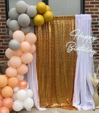 ShinyBeauty Photobooth Background-4FTx7FT-Gold-Sequin backdrops Sequin Fabric Wedding Backdrop Shimmer Backdrop Gold Sequin Backdrop Curtain Photography Backdrop