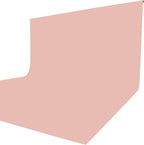 ISSUNTEX 10X20 ft/3X6 Meters Pink Background Photo Backdrop, Photo Studio, Collapsible High Density Screen for Video Photography and Television